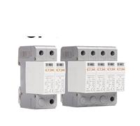 SPD Type T1+T2 House Lightning Surge Protective Device Protector Arrester Protection 2P 4P 1P+NPE 3P+NPE EKU5(T1-T2 3PN (3P NPE))