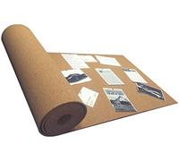 SPD UK Cork Notice Pinboard Roll Felt Notice Board Alternative for Home Playroom Office - 1.85meters x 500mm - 10mm Thick