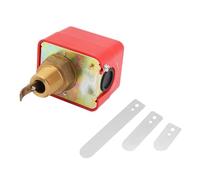 SPDT R3/4 Liquid Flow Switch, Automatic Water Oil Flow Sensor, Adjustable Flow Control Switch with Paddle for HVAC Chiller Systems, 15A IP54 HFS - 20