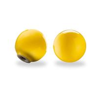 SPDYCESS 4Pcs Ceramic Cabinet Knobs with Screws Colourful Kitchen Cupboard Handles Round Furniture Door Knob for Drawer Dresser Wardrobe