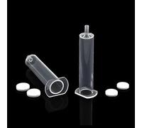 SPE Cartridges Empty Column with PE Frits for Solid-Phase Extraction - 10pcs, 1~12mL Capacity for HPLC Lab Supplies(3mL)
