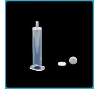 SPE Cartridges Empty Column with PE Frits for Solid-Phase Extraction - Lab HPLC Supplies (20mL, 30mL, 60mL, 10EA)(20mL)