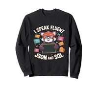 Speak Fluent JSON SQL Data Engineer Data Analyst Engineering Sweatshirt