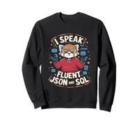 Speak Fluent JSON SQL Data Engineer Data Analyst Engineering Sweatshirt