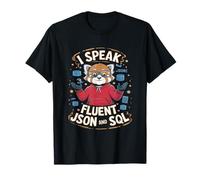 Speak Fluent JSON SQL Data Engineer Data Analyst Engineering T-Shirt