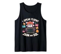 Speak Fluent JSON SQL Data Engineer Data Analyst Engineering Tank Top