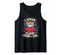 Speak Fluent JSON SQL Data Engineer Data Analyst Engineering Tank Top