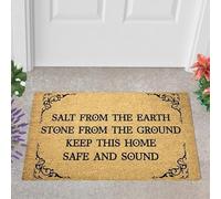 Speak Friend and Enter Welcome Doormat - Chic Home Decor, Nerdy Housewarming Gift. 30X18 Inch