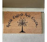 Speak Friend and Enter Welcome Doormat, Nerdy Housewarming Gift - Fall Design, 30X18 Inch