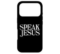 Speak Jesus Inspirational Name Above All Names Christian Case for iPhone 17 Pro