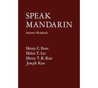 Speak Mandarin Workbook (Yale Language Series)