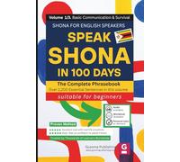 Speak Shona in 100 days: ChiShona for English speakers