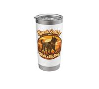 Speak Softly and Walk A Big Dog Stainless Steel Insulated Tumbler