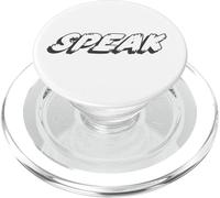 Speak | Tell your Story Don't be Quiet Say it PopSockets PopGrip for MagSafe