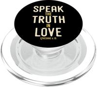 Speak The Truth In Love Bible Verse KJV Ephesians 4:15 PopSockets PopGrip for MagSafe