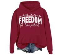 Speak Truth Defend Freedom Sweatshirt Freedom Hoodies Women Men Top Claret