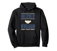 Speak Up Immigrant Rights Never Again Social Justice Pullover Hoodie