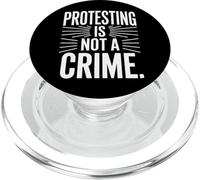 Speak Up Protesting Is Not A Crime Human Rights PopSockets PopGrip for MagSafe