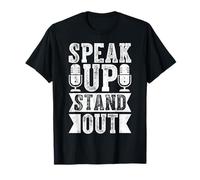 Speak Up Stand Out Debating Public Speaking T-Shirt