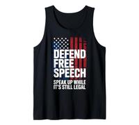 Speak Up While It’s Still Legal Human Freedom Rights Justice Tank Top
