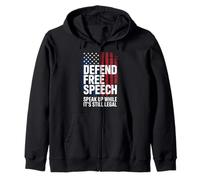 Speak Up While It’s Still Legal Human Freedom Rights Justice Zip Hoodie