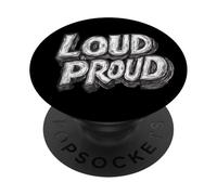 Speak Up with this Loud and Proud Speech Statement PopSockets Adhesive PopGrip