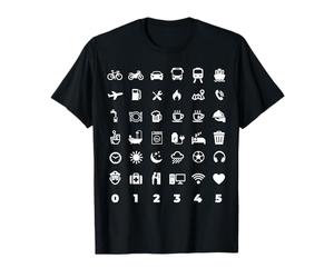 Speak with icons Traveller Communicate In Any Country T-Shirt