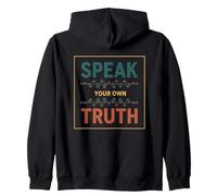 Speak Your Own Truth Voice Zip Hoodie