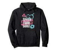 Speak Your Soul Embrace Yourself (Graffiti Graphic) Pullover Hoodie