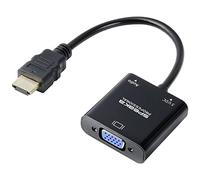 Speaka Professional SP-10352148 HDMI/VGA Adapter [1x HDMI® - 1x VGA] Black Standard HDMI 0.15 m