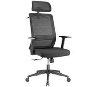 SpeaKa Professional SP-13497412 Office swivel chair Black 1 pc