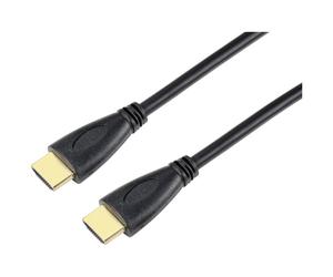 SpeaKa Professional SP-7869864 Audio & Visual Cables Black 1.5m Du...