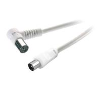 SpeaKa Professional SP-7870456 Antenna Cable 75O White 15.00 m 75d...
