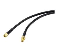 SpeaKa Professional SP-9226160 RF Cable Assemblies Black Coaxial 1.5m