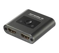 Speaka Professional SP-HSW-231 2 Port HDMI Switch UHD 8K @ 60Hz, UHD 4K @ 120Hz