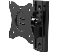 Speaka Professional SP-WMM-200S Single Monitor Wall Mount 33.0 cm (13) - 76.2 cm (30) Black Tiltable/Swivelling