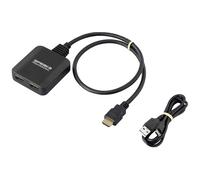 SpeaKa SP-9443508 HDMI splitter 1+2 ports Black