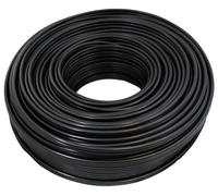 Speaker Cable 10 m 2x 4 mm² Black - Audio Speaker Wire Auto Car KFZ HIFI