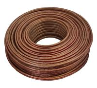 Speaker Cable 10 M 2x 4 MM ² Transparent - Audio Car Hifi