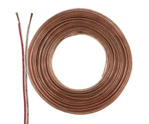 Speaker Cable 2 x 0.50 mm² - 25 m - Transparent - CCA - Audio Cable - Speaker Cable