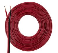 Speaker Cable 2 x 0.50 mm² 50 m Red/Black CCA Audio Cable