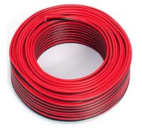 Speaker Cable 2 x 0.75 mm² 25 m Red/Black CCA Audio Cable
