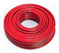 Speaker Cable 2 x 2.50 mm² - 50 m - Red/Black - CCA - Audio Cable - Speaker Cable