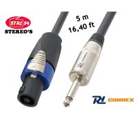 Speaker Cable 5 M Speakon Type NL2 - 1/4" Jack HP Cable 2 X 1.5 MM²