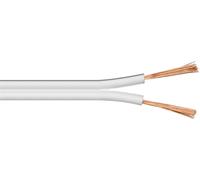 Speaker Cable White CCA Cable Length 10m 67750