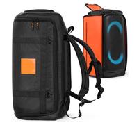 Speaker Carrying Case Backpack Compatible with JBL PartyBox Stage 320/330 | Portable Party Speaker Accessories Storage Shoulder Bag Dust Protective Travel Case with Dual Zipper & Zipper Opening Window