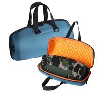 Speaker Carrying Case for JBL Xtreme 5, Speaker Travel Hard EVA Portable Storage Bag, Shockproof Dust-Proof Protective Organizer Case Accessory Shoulder Strap (blue)