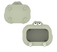 Speaker Cartoon Cute Silicone Case for Anker Soundcore Select 4 Go,Anti Scratch Shockproof Protective Skin Cover with Soundcore Select 4 Go Bluetooth Shower Speaker (Green)