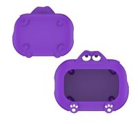 Speaker Cartoon Cute Silicone Case for Anker Soundcore Select 4 Go,Anti Scratch Shockproof Protective Skin Cover with Soundcore Select 4 Go Bluetooth Shower Speaker (Purple)