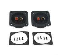 Speaker Connection Junction Box Compatible with Direct Soldering and Mini Spade Connectors